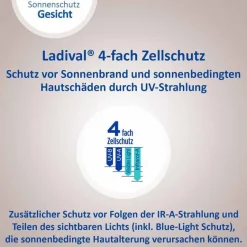 Ladival Antioxidativ Creme Gesicht LSF 50 + , 50 ml