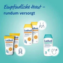 Clearance Ladival empfindliche + normale Haut Apres Lotion, 200 ml
