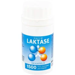 Laktase 1500 FCC Enzym Kapseln, 100 St Laktase