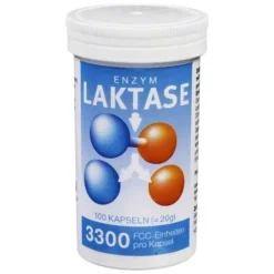 New Laktase 3300 FCC Enzym Kapseln, 100 St