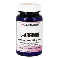 Hot L-Arginin 400 mg Kapseln, 60 St Aminosäuren|Aminosäuren