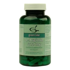 Discount Green line Nutritheke L-Arginin 400 mg Kapseln, 100 St