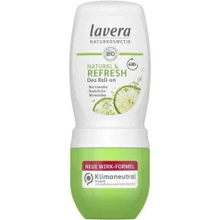 New Lavera Deodorant Roll-on natural & refresh, 50 ml