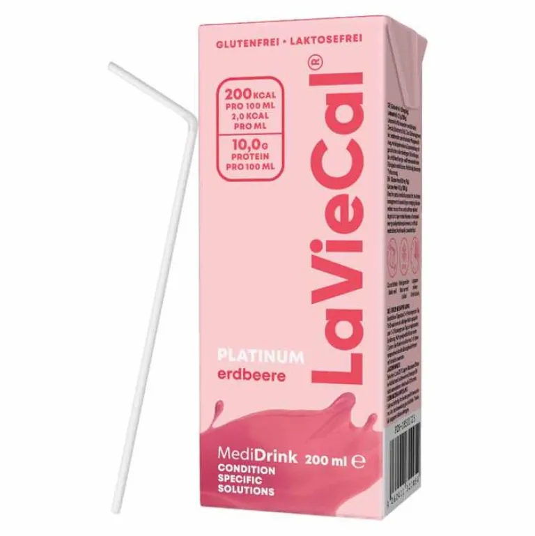 Hot LaVieCal Platinum Drink Erdbeere, 30X200 ml