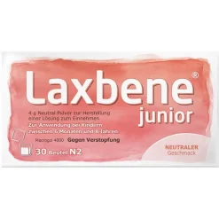 ® junior 4 g Neutral Kinder 6M.-8J., 30X4 g Kinder Abführmittel Kinder