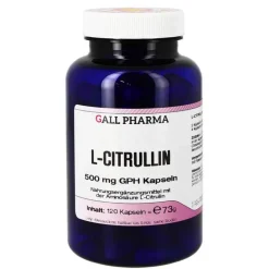 Best L-Citrullin 500 mg GPH Kapseln, 120 St Aminosäuren