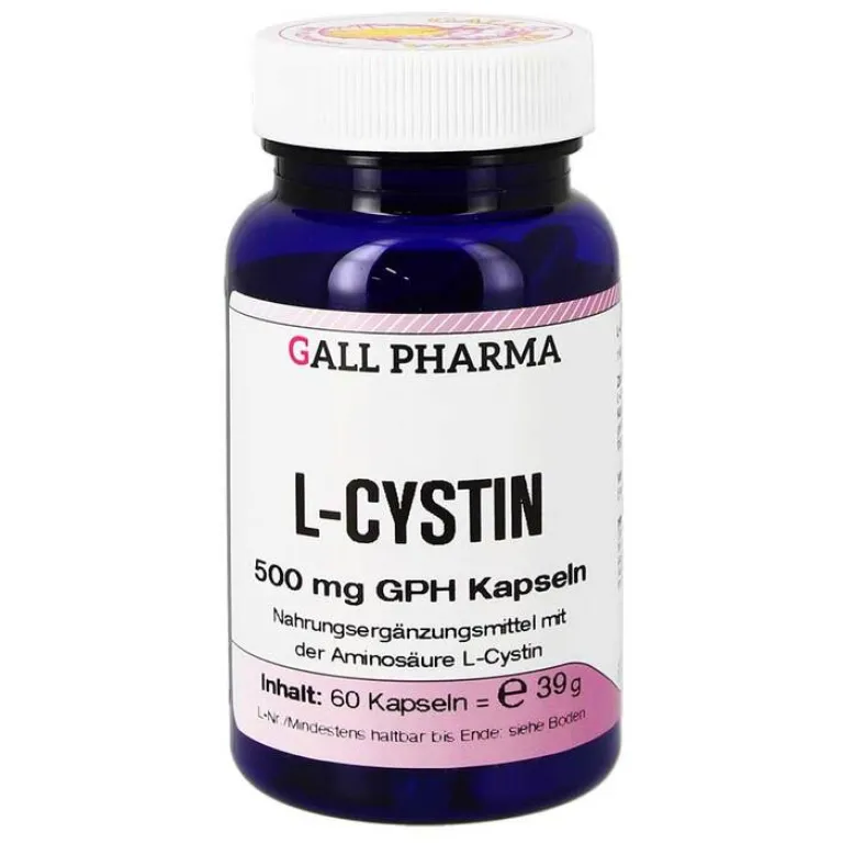 Best L-Cystin 500 mg Kapseln, 60 St Aminosäuren