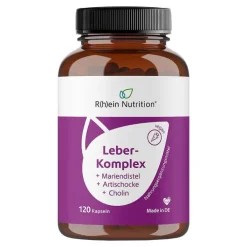 Leber-Komplex Mariendistel + Artischocke + Cholin Kapseln , 120 St