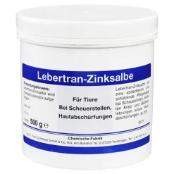 Sale Lebertran Zinksalbe vet. (für Tiere), 500 g Pferde|Fell & Haut