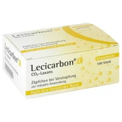 Outlet Lecicarbon ® E CO2-Laxans Erwachsenensuppositorien, 100 St