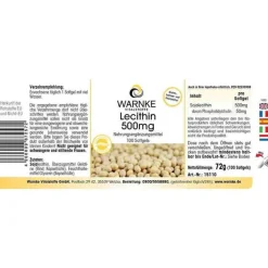 Sale Warnke Lecithin 500 mg Kapseln, 100 St