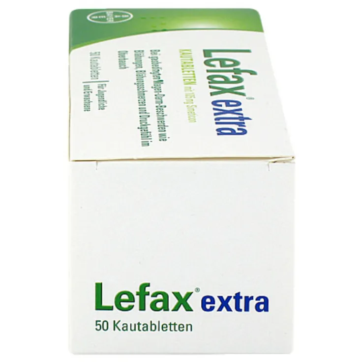 Lefax extra Kautabletten, 50 St