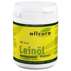 Leinöl Kapseln, 180 St