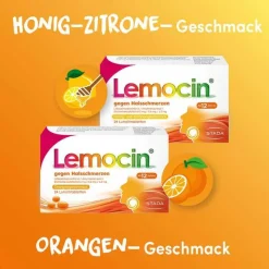 New Lemocin ® gegen Halsschmerzen Honig- und Zitronengeschmack, 24 St