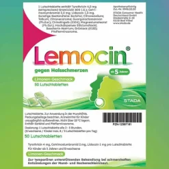Lemocin® gegen Halsschmerzen , 50 St