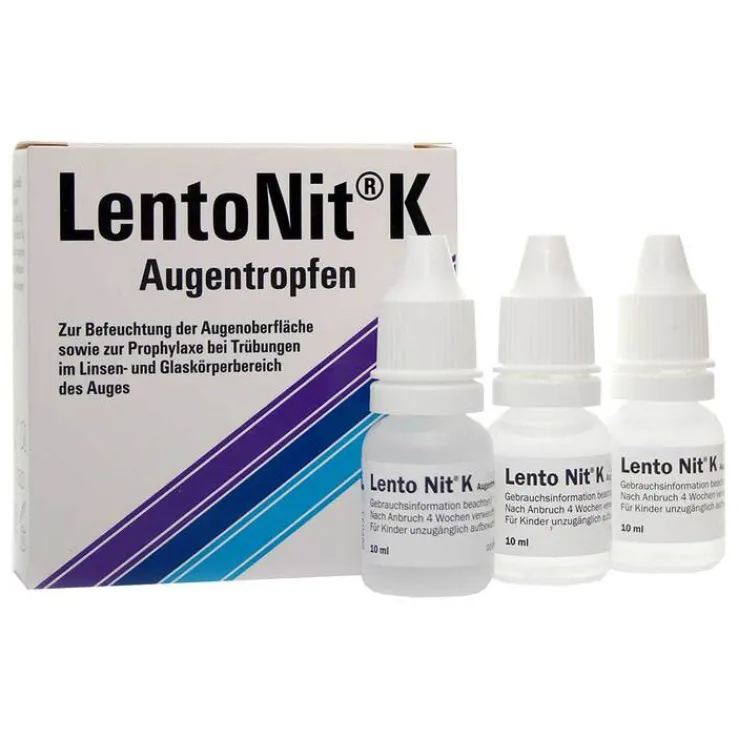 Lento Nit K Augentropfen, 3X10 ml