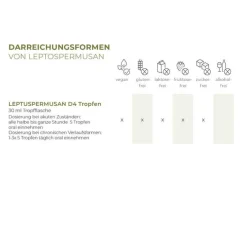 Discount Leptospermusan D 4 Tropfen zum Einnehmen, 30 ml L