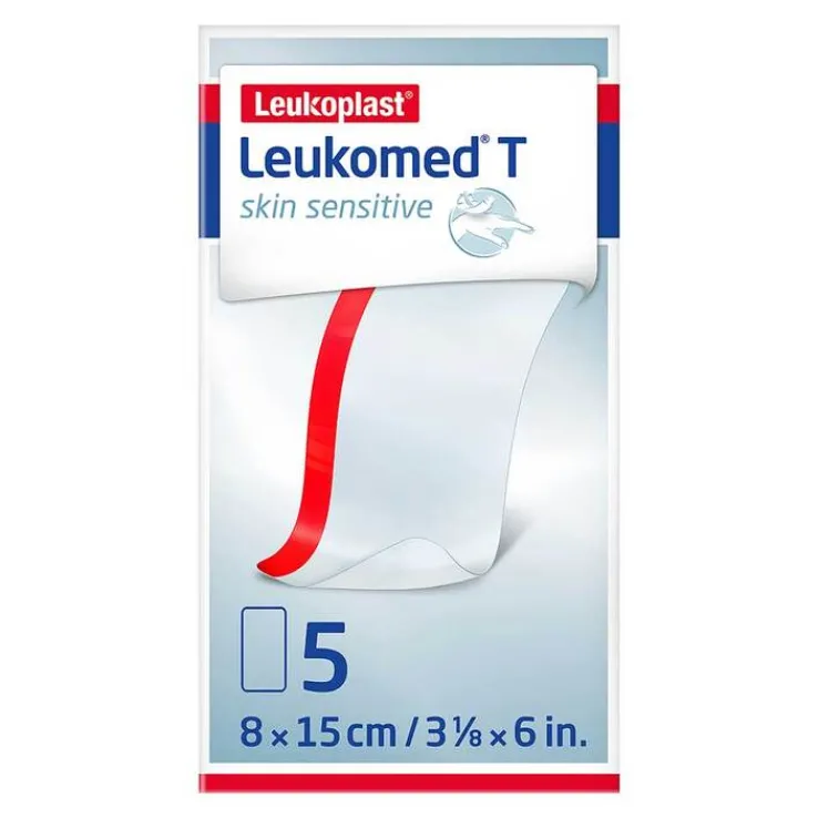 Leukomed® T skin sensitive 8x15 cm, 5 St