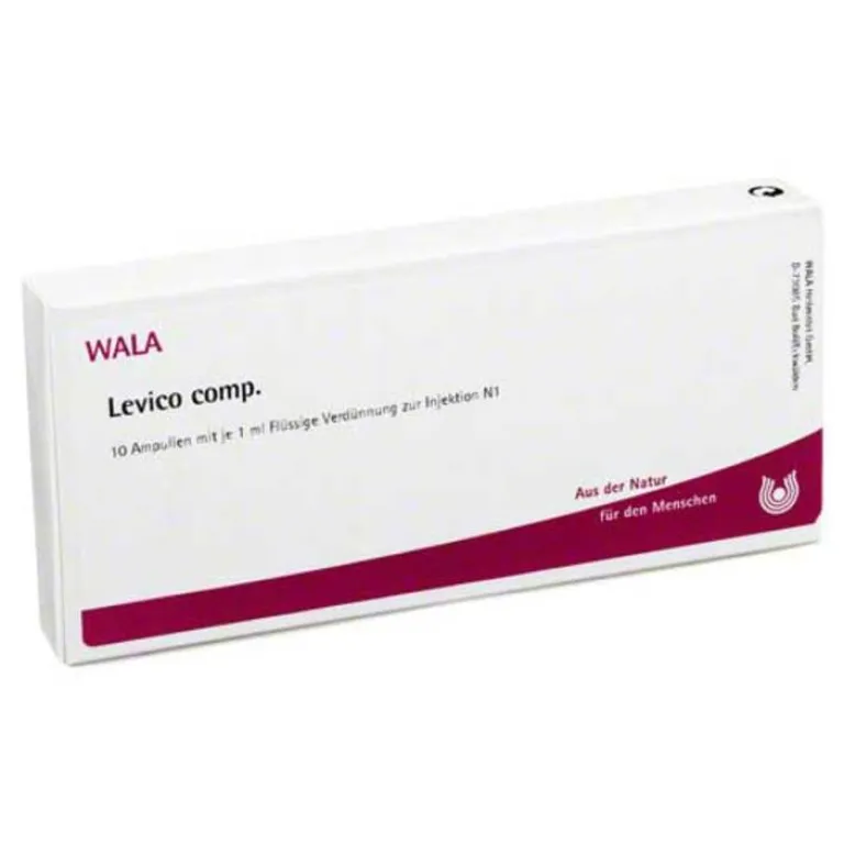Hot Levico comp. Ampullen, 10X1 ml Herz, Kreislauf & Venen
