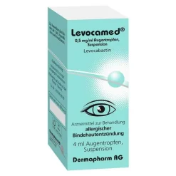 Levocamed 0,5 mg / ml Augentropfen Suspension, 4 ml