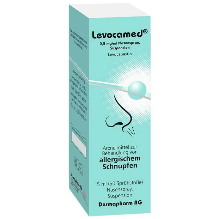 Levocamed 0,5 mg / ml Nasenspray Suspension, 5 ml