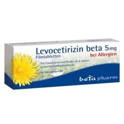 Best Levocetirizin 5 mg Filmtabletten, 50 St Levocetirizin|Allergie Tabletten