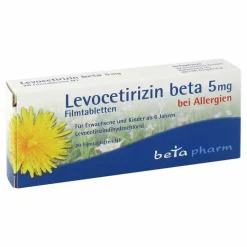 Online Levocetirizin 5 mg Filmtabletten, 20 St Allergie Medikamente|Levocetirizin