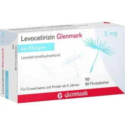 Online Levocetirizin 5 mg Filmtabletten, 50 St Levocetirizin|Allergie Tabletten