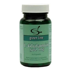 New L-Glutamin 500 mg Kapseln, 60 St Aminosäuren