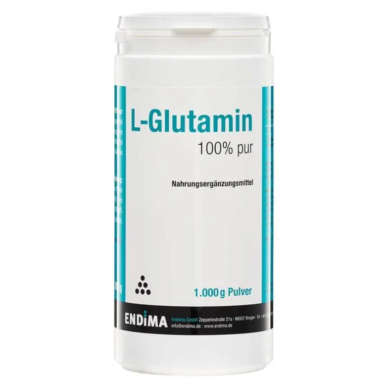 Best Endima L-Glutamin 100% Pur Pulver, 1000 g