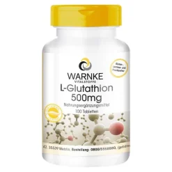 Discount Warnke L-Glutathion 500 mg Tabletten, 100 St