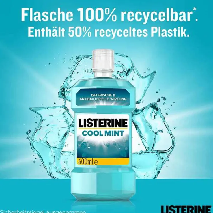 Listerine Cool Mint Lösung, 600 ml