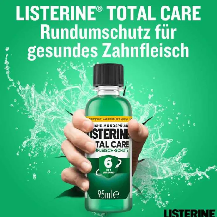 Listerine Total Care Zahnfleisch-Schutz Mundspül., 95 ml