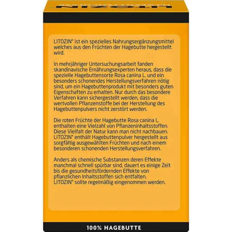 New Litozin Hagebuttenpulver, 130 g
