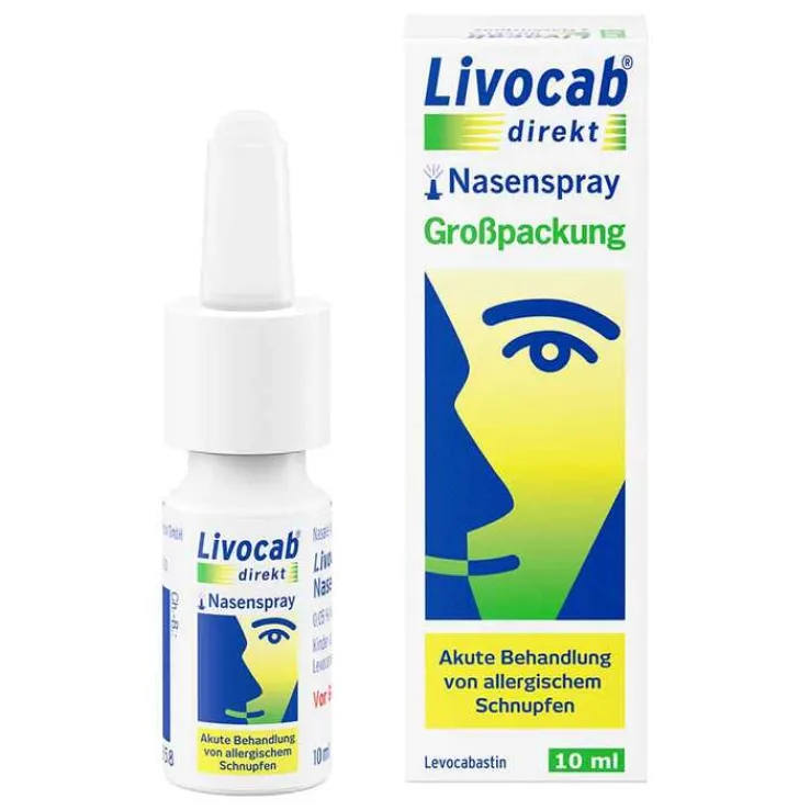 Livocab direkt Nasenspray bei Allergie, 10 ml