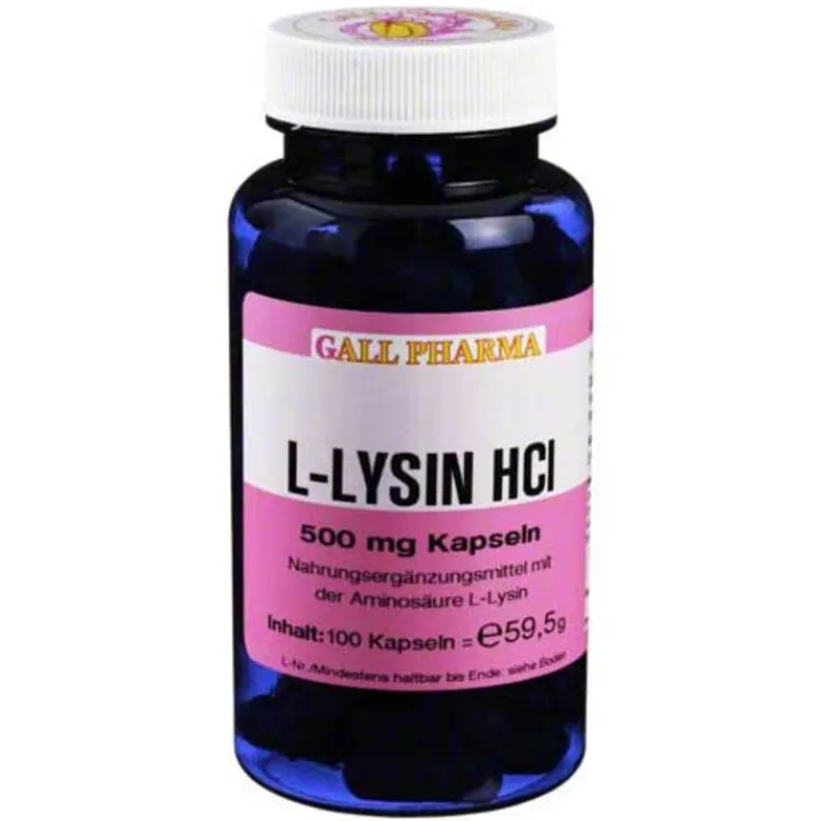 L-Lysin 500 mg GPH Kapseln, 100 St