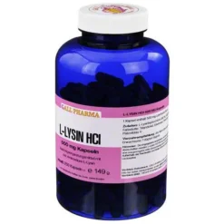 L-Lysin 500 mg GPH Kapseln, 250 St Aminosäuren