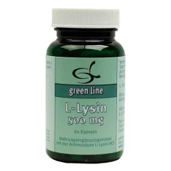 Hot Green line Nutritheke L-Lysin 500 mg Kapseln, 60 St