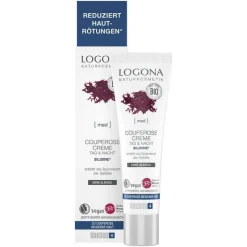 Logona Med Couperose Pflegecreme Rotalgenextrakt Silidine, 30 ml