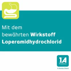 Online 1A Pharma Loperamid akut – 1 A Pharma® Hartkapseln, 10 St