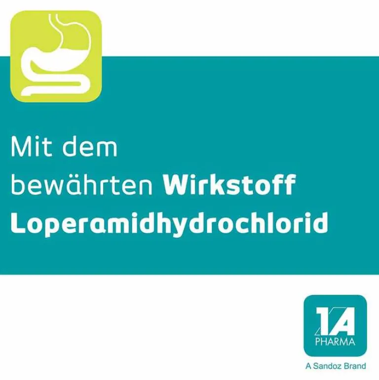Online 1A Pharma Loperamid akut – 1 A Pharma® Hartkapseln, 10 St