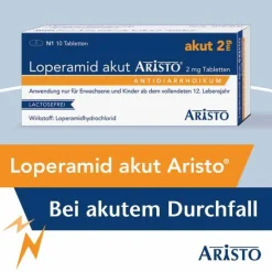 Outlet Aristo Loperamid akut ® 2 mg Tabletten, 10 St