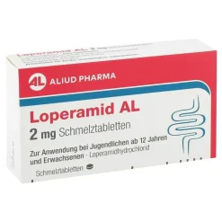 Loperamid AL 2 mg Schmelztabletten, 12 St