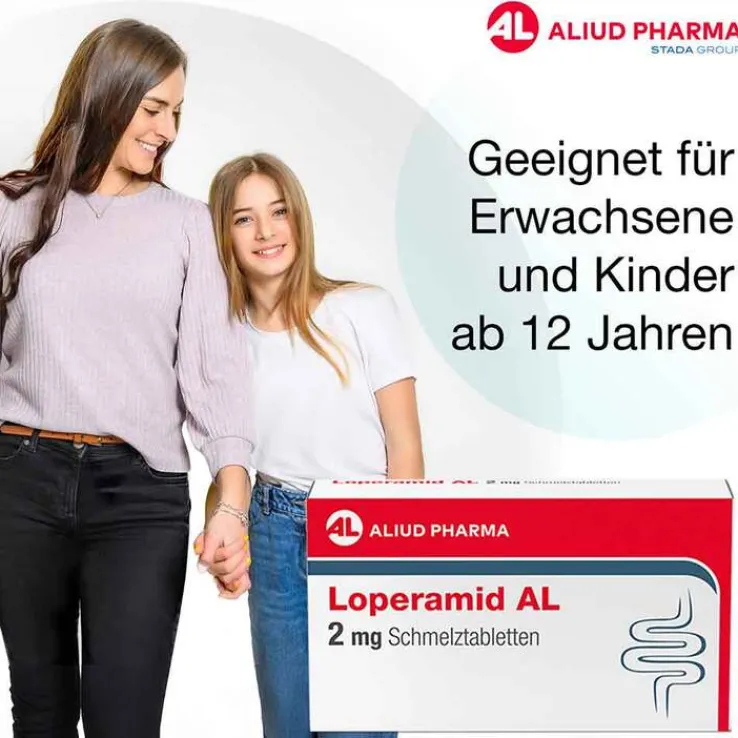 Loperamid AL 2 mg Schmelztabletten, 12 St