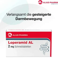 Loperamid AL 2 mg Schmelztabletten, 6 St