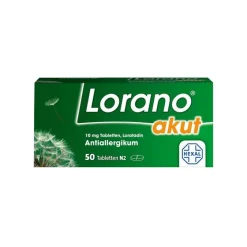 New akut 10 mg Tabletten, 50 St Loratadin|Allergie Tabletten