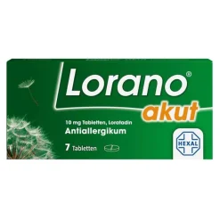 Outlet akut 10 mg Tabletten, 7 St Loratadin|Allergie Tabletten