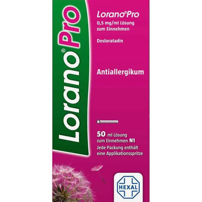 ®Pro Lösung zum Einnehmen, 50 ml Desloratadin|Allergie Medikamente
