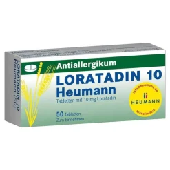 New LORATADIN 10 Tabletten, 50 St Loratadin|Allergie Tabletten