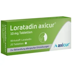 Loratadin axicur® 10 mg Tabletten, 20 St